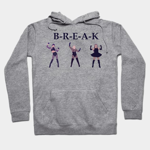 Break up Hoodie by ImSomethingElse